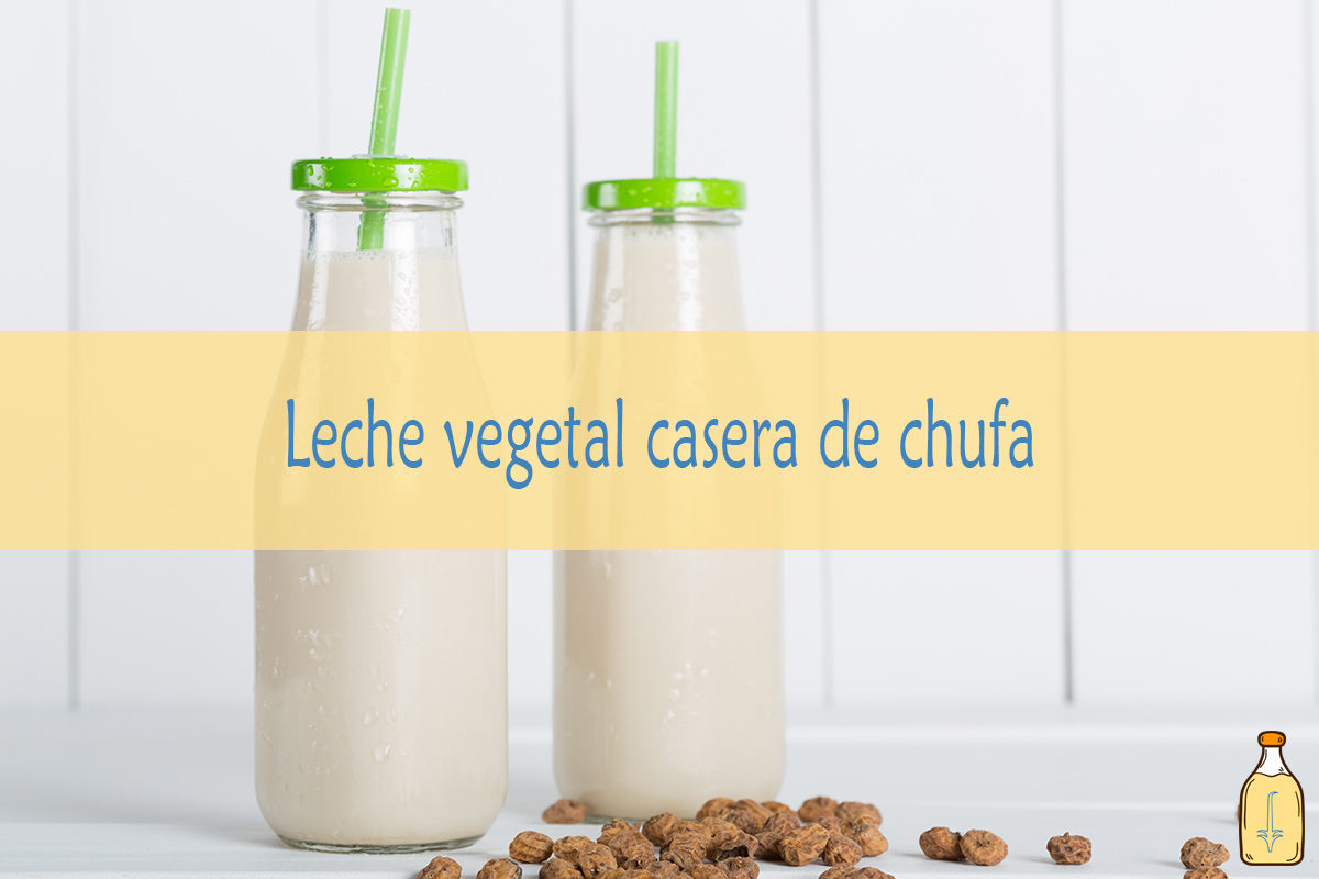 Leche vegetal de chufa / Horchata de chufa